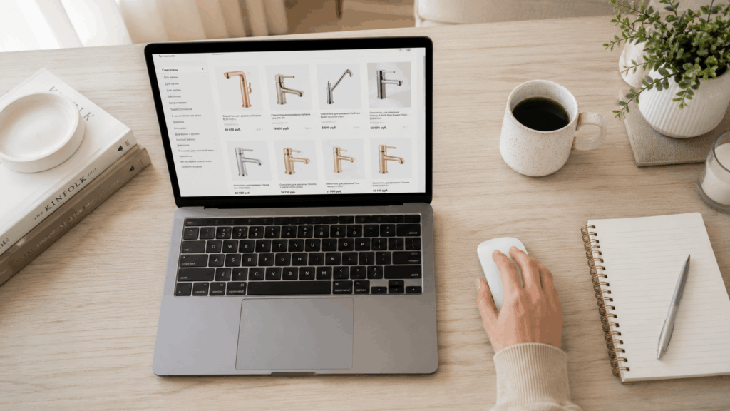 Актуальность онлайн-покупок смесителей